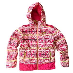 Marmot Starlight Down Jacket (Pink Rock Fusion/Pink Rock) | LARGE (Girls)